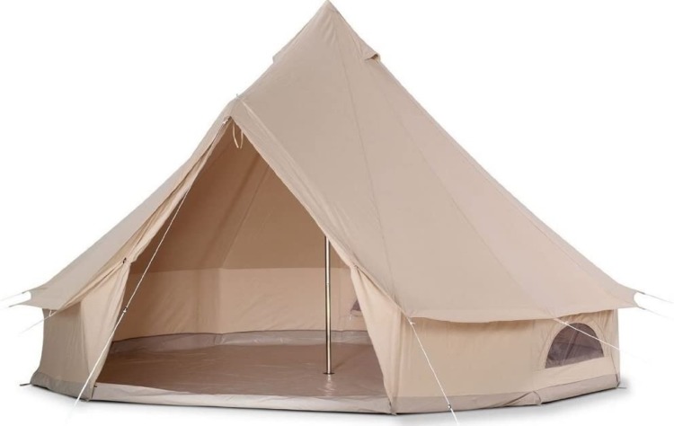 Cozy house bell 10人用大型屋外用防水コットンキャンバスオールシーズンズキャンプテント tent