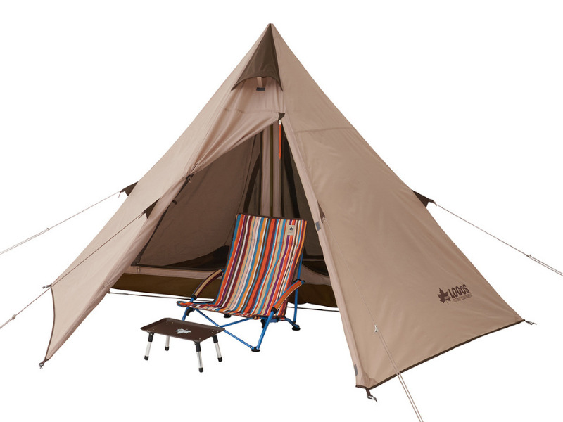 ロゴスの新作ワンポールテント「Tradcanvas Tepee 2ルーム 300」の仕様 