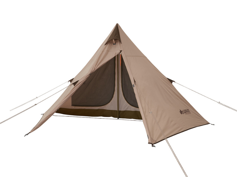 ロゴスワンポールテントTepee500 スタートパッケージ2【別注モデル 
