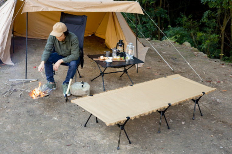 萩原アウトドアベッド コット キャンプコット テントベッドツーリング  