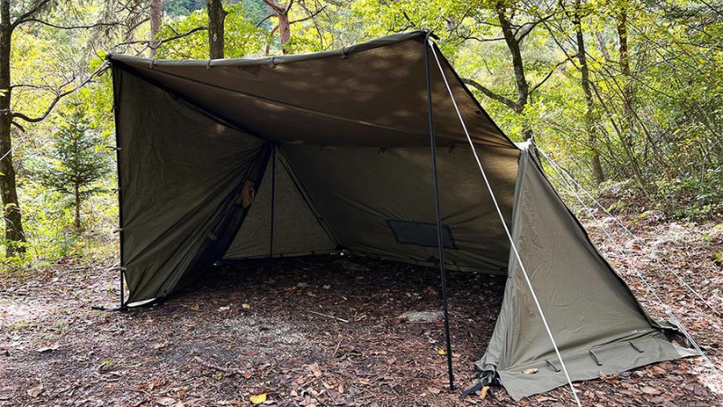 煙突穴付きパップテント5選】薪ストーブで野営キャンプを極めよう 